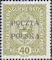 Polish Stamps scott46, Znaczki Polskie Fischer 40