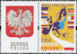 Polish Stamps scott3721 Pair, Znaczki Polskie Fischer 3955