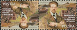 Polish Stamps scott4283, Znaczki Polskie Fischer 4757 TB 