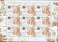 Polish Stamps scott4310 MS, Znaczki Polskie Fischer 4804 MS of 9